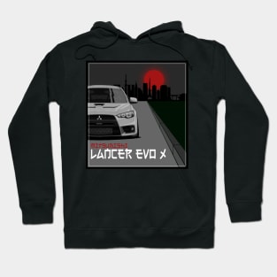 Mitsubishi Lancer EVO X Hoodie